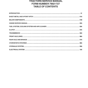 AGCO ST35X, ST40X Tractors Repair Manual