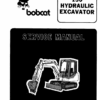 Bobcat 130 Hydraulic Excavator Repair Manual