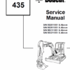 Bobcat 435 Compact Excavator Repair Manual