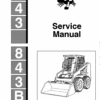 Bobcat 843, 843B Skid-Steer Loader Repair Manual