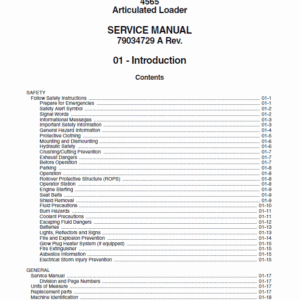 Willmar 4565 Wrangler Loaders Repair Manual