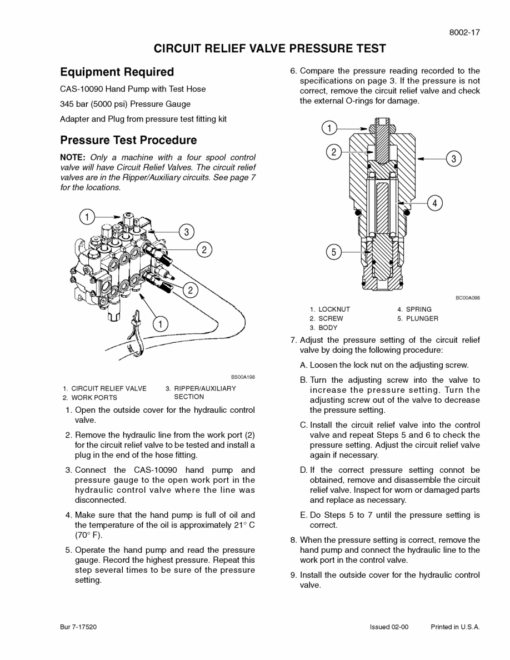 Case 1150H Crawler Dozer Repair Manual