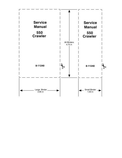 Case 550 Crawler Dozer Repair Manual