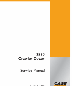 Case 3550 Crawler Dozer Repair Manual