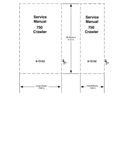 Case 750 Crawler Dozer Repair Manual
