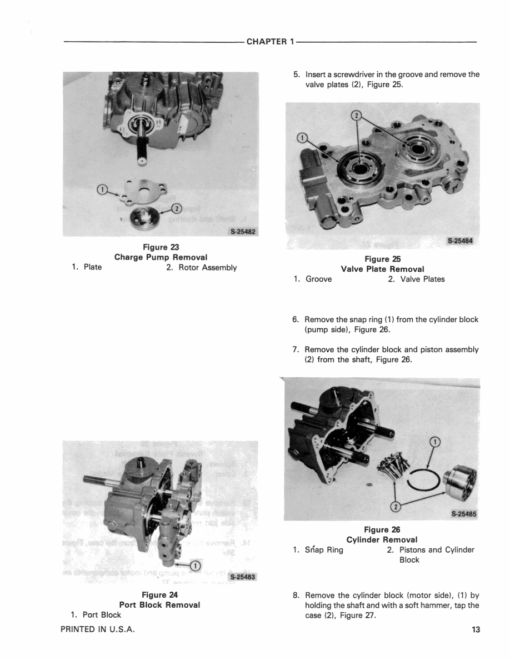 Ford CM224, CM274 Mowers Repair Manual