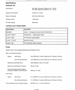 Ford 555E, 575E, 655E, 675E Backhoe Loader Repair Manual