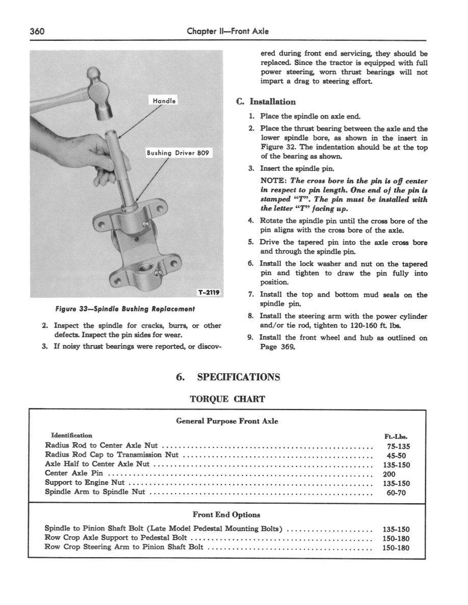 Ford 501, 600, 601, 700, 701, 800, 801 Tractor Repair Manual