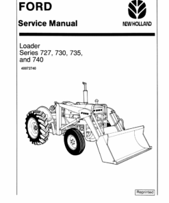 Ford 727, 730, 735, 740 Loader Repair Manual