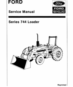 Ford 744 and 745 Loader Service Manual