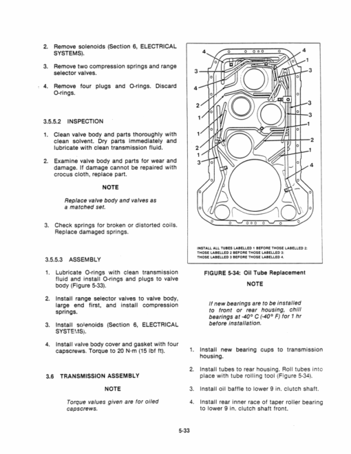 Ford Versatile 1150 Tractor Repair Manual