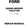 Ford R8, R11 Riding Mower Tractor Repair Manual