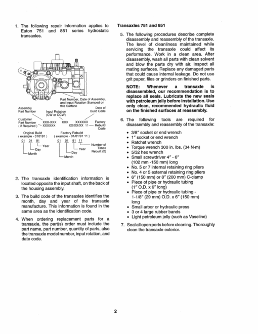 Ford YT12.5, YT14, YT16 and YT16H Lawn Tractor Repair Manual