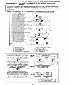 Ford 5640, 6640, 7740 Tractor Repair Manual