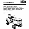 Ford LGT12, LGT14, LGT17, LGT18H Lawn Tractor Repair Manual
