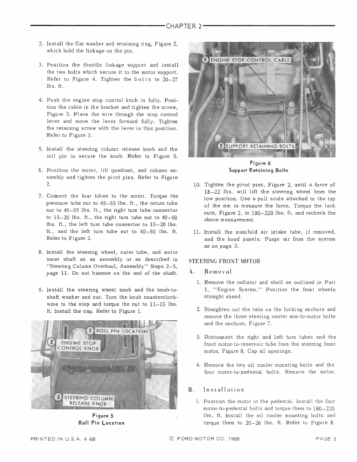 Ford 8000, 8600, 9000, 9600 Tractor Repair Manual