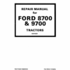 Ford 8700 and 9700 Tractor Repair Manual