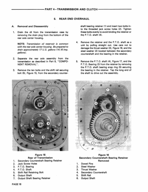 Ford 8700 and 9700 Tractor Repair Manual