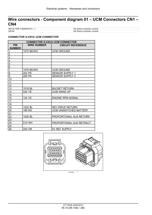 Case SR130, SR160 SkidSteer Service Manual