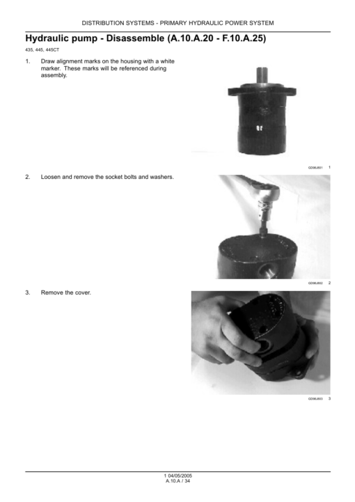 Case 435 and 445 SkidSteer Loader Repair Manual
