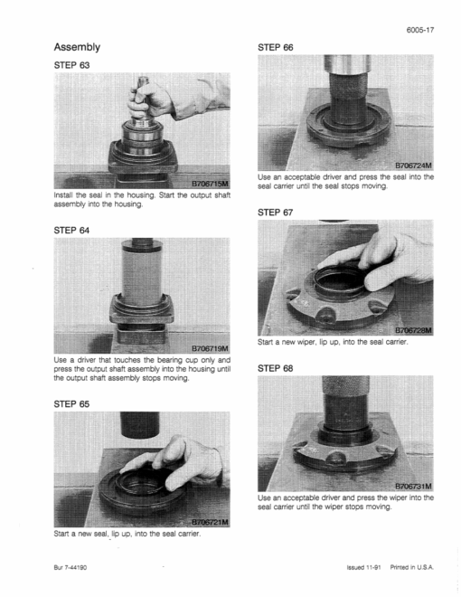 Case 1845C SkidSteer Repair Manual