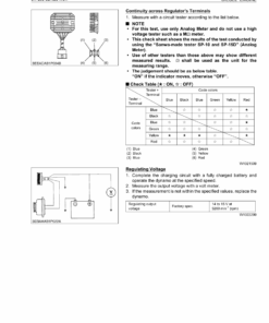 Kubota U17, U17-3a Excavator Workshop Repair Manual