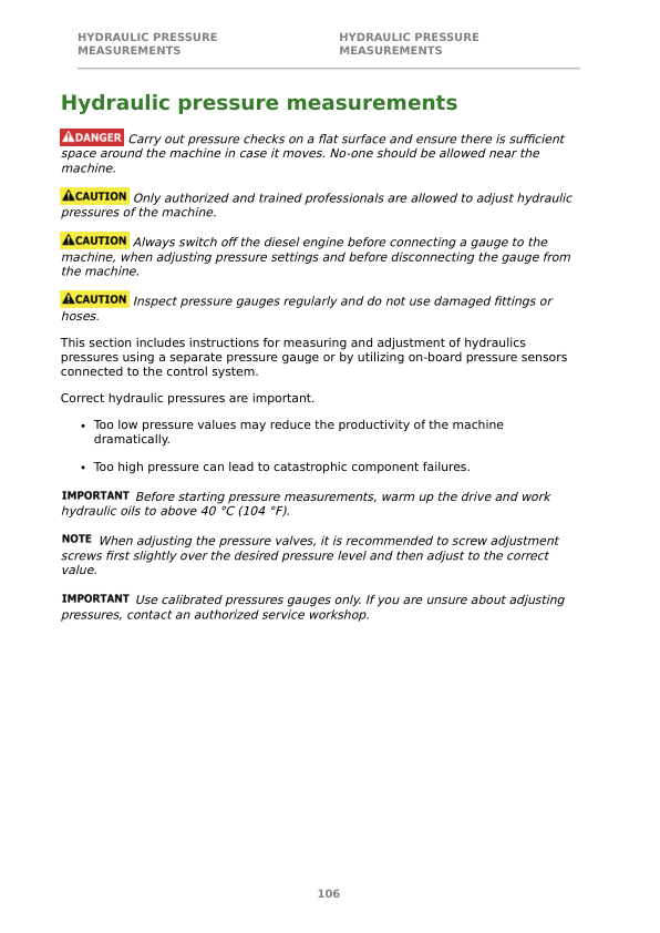 John Deere H425 Harvesting Heads Operator's Manuals (F722912) - Image 2
