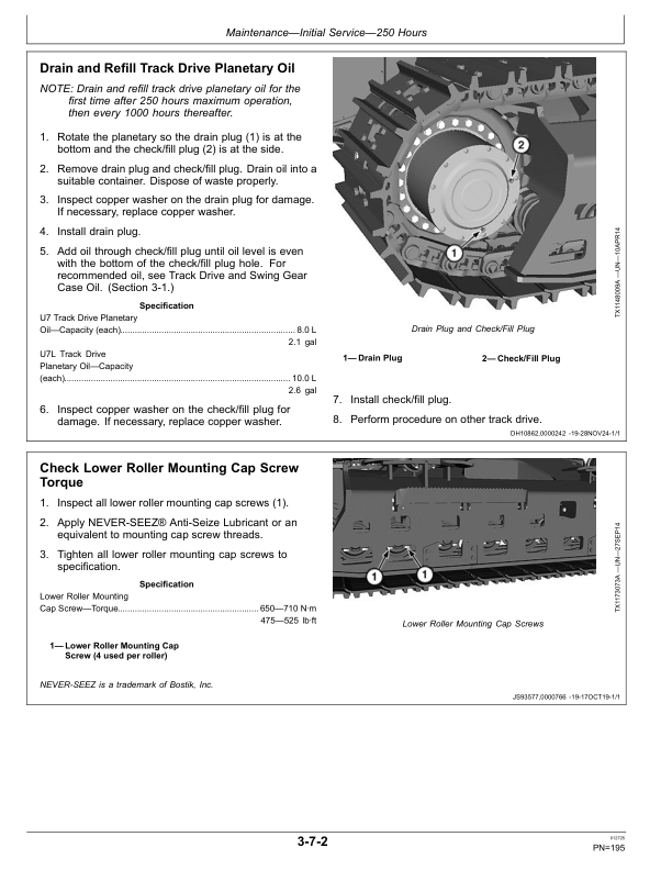 John Deere 953MH, 959MH Tracked Harvesters Operator's Manuals (OMT401138X19) - Image 3