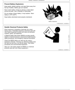 Alternative view of John Deere 803MH, 853MH, 859MH Tracked Harvesters Operator's Manuals (OMT499987X019)