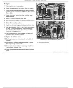 Alternative view of John Deere 620 P, 622 P Motor Graders Operator's Manuals (OMT507665X019)